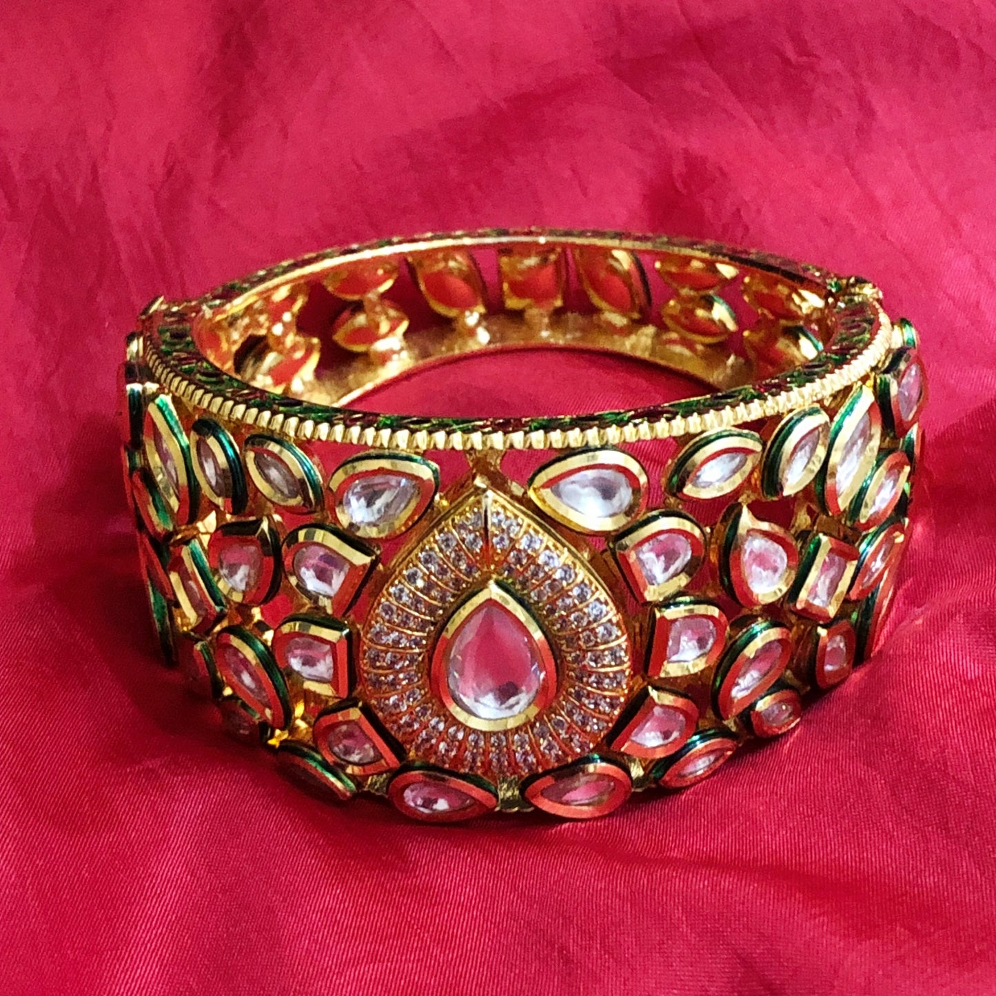 Royal Kundan Stone Jadau Bracelet