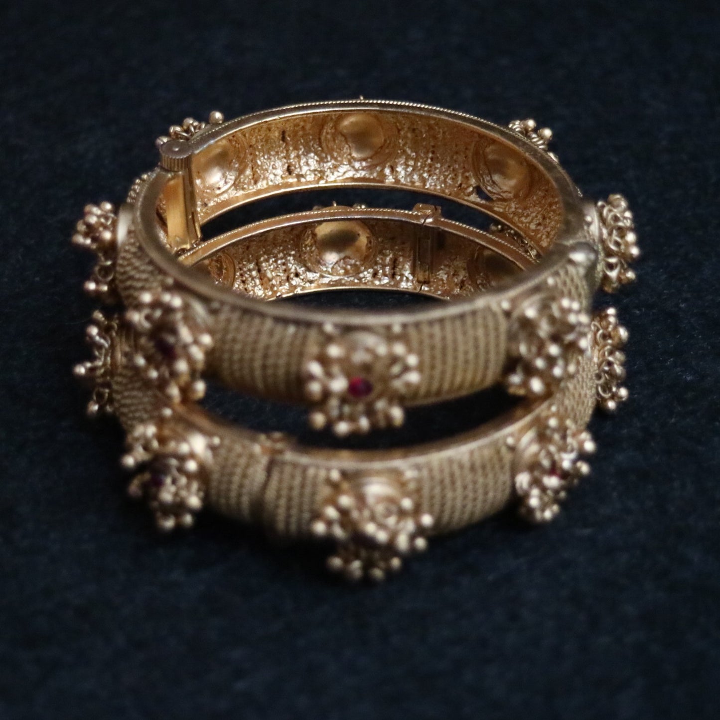 Ruby Bloom Antique Bangles
