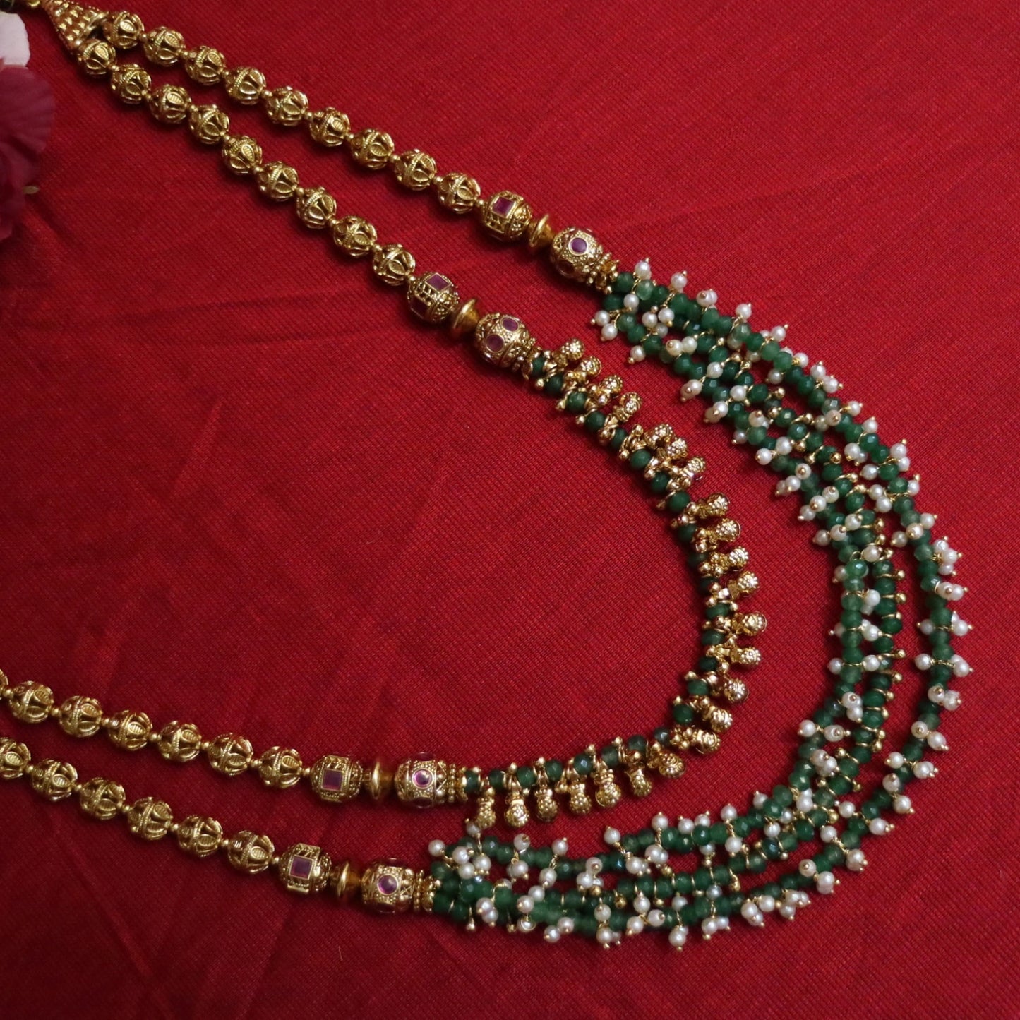 Triveni Antique Trio Mala