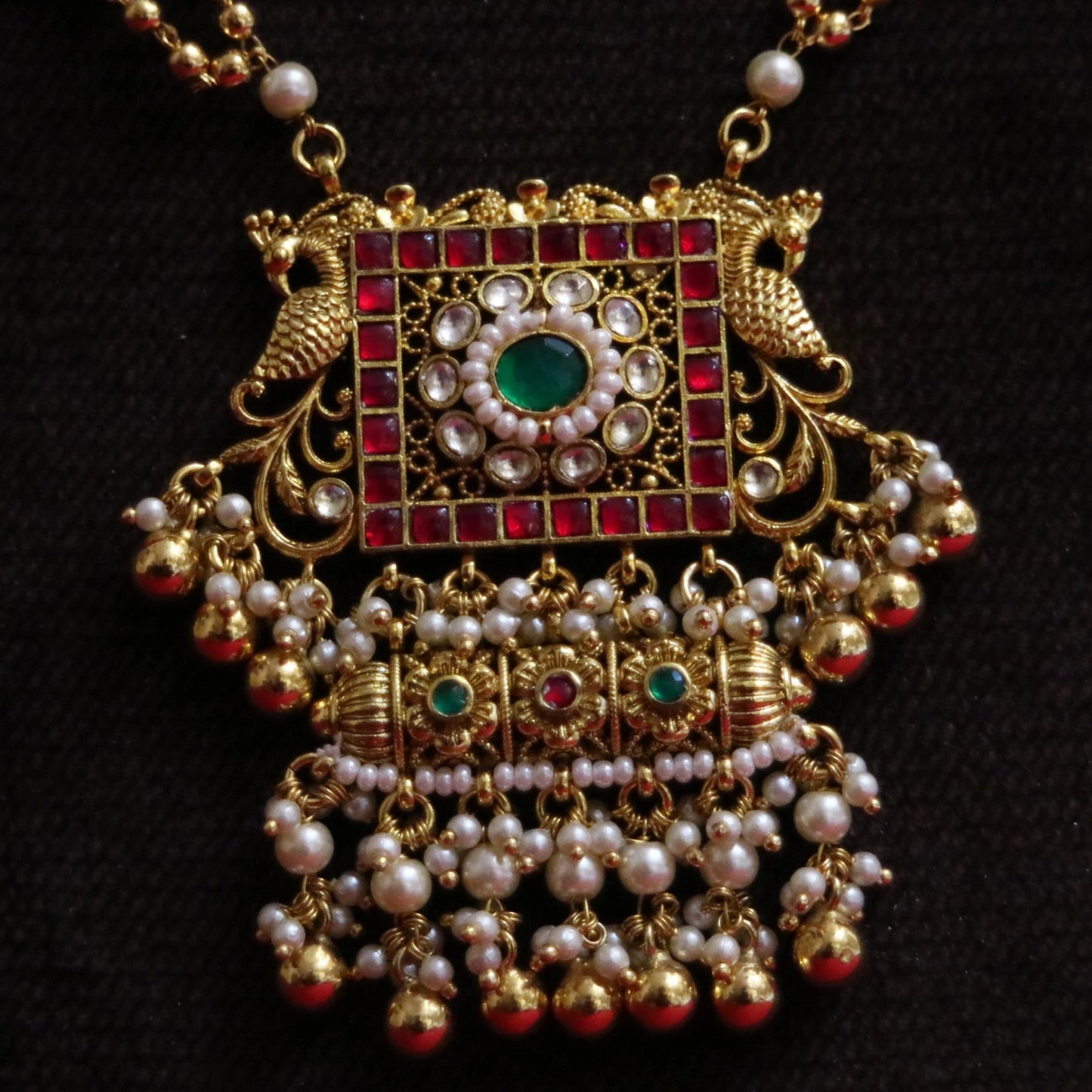 Tilism Antique Maharani Necklace Set