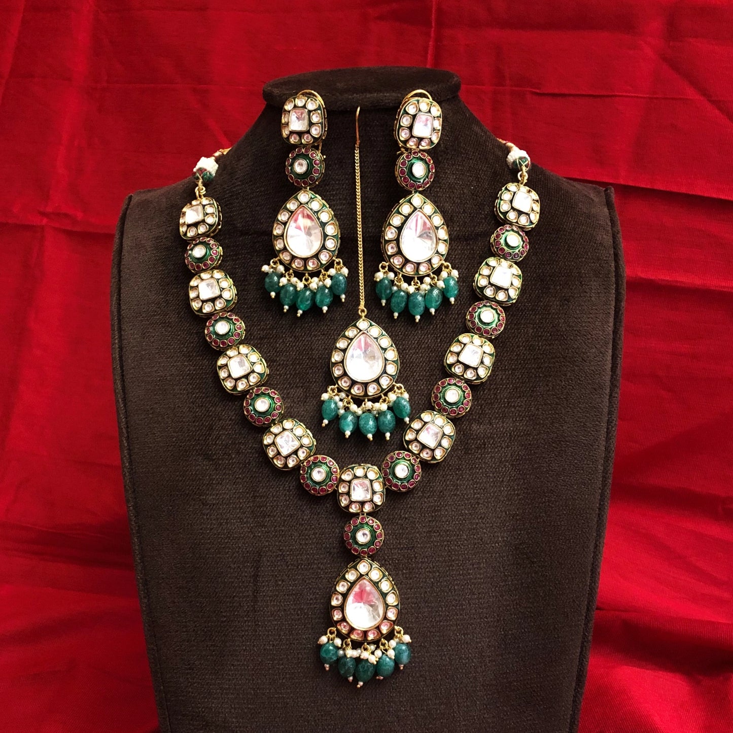 Imperial Jadau Heritage Necklace Set