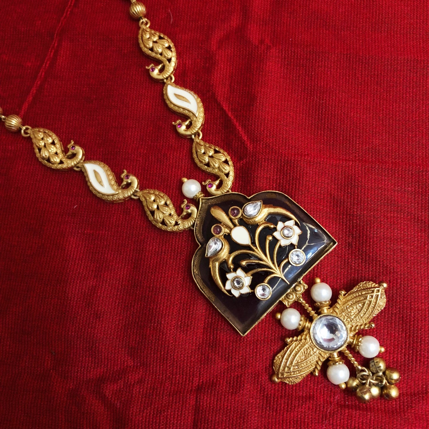 Regal Polki Heritage Necklace Set