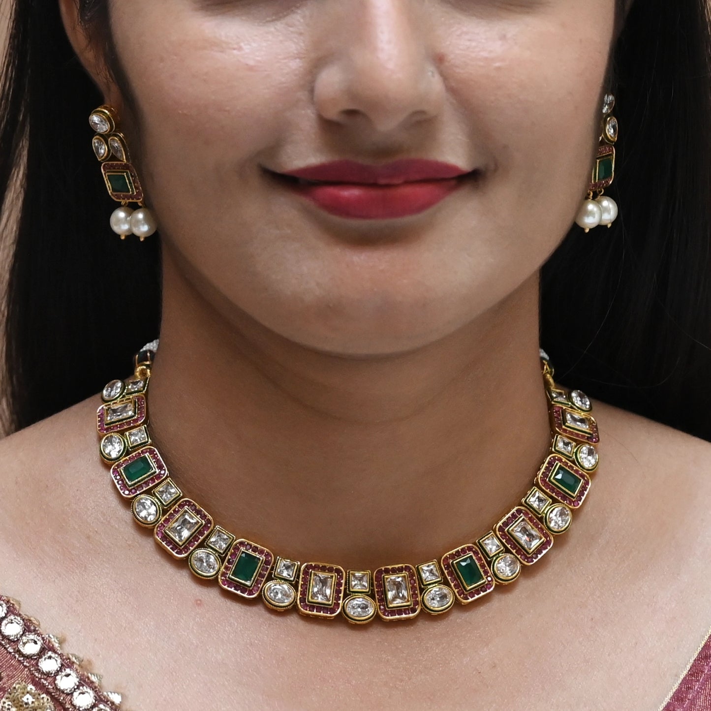Grand Jadau Heritage Necklace Set