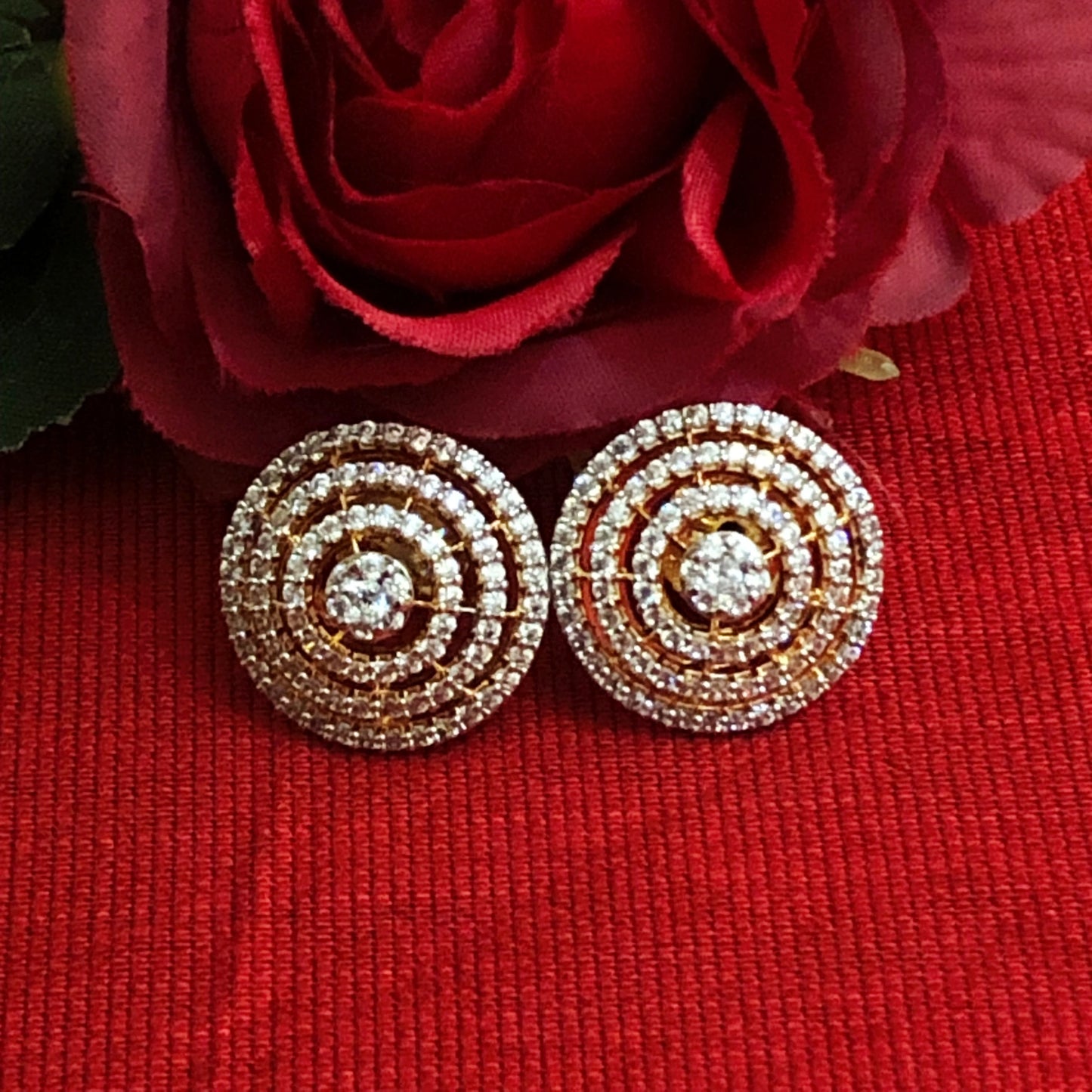 Radiant Zircon Pendant Set