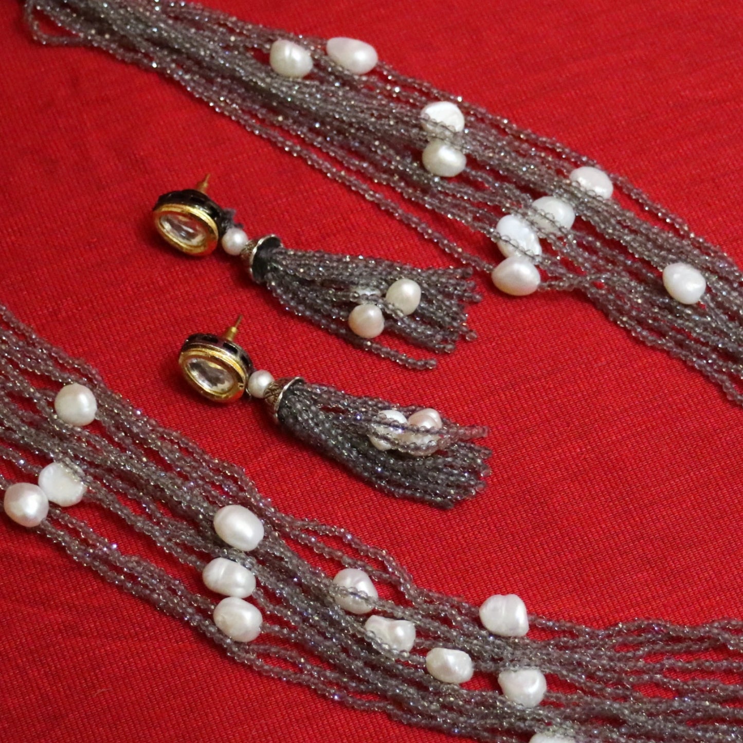 Regal Heritage Mala Necklace Set