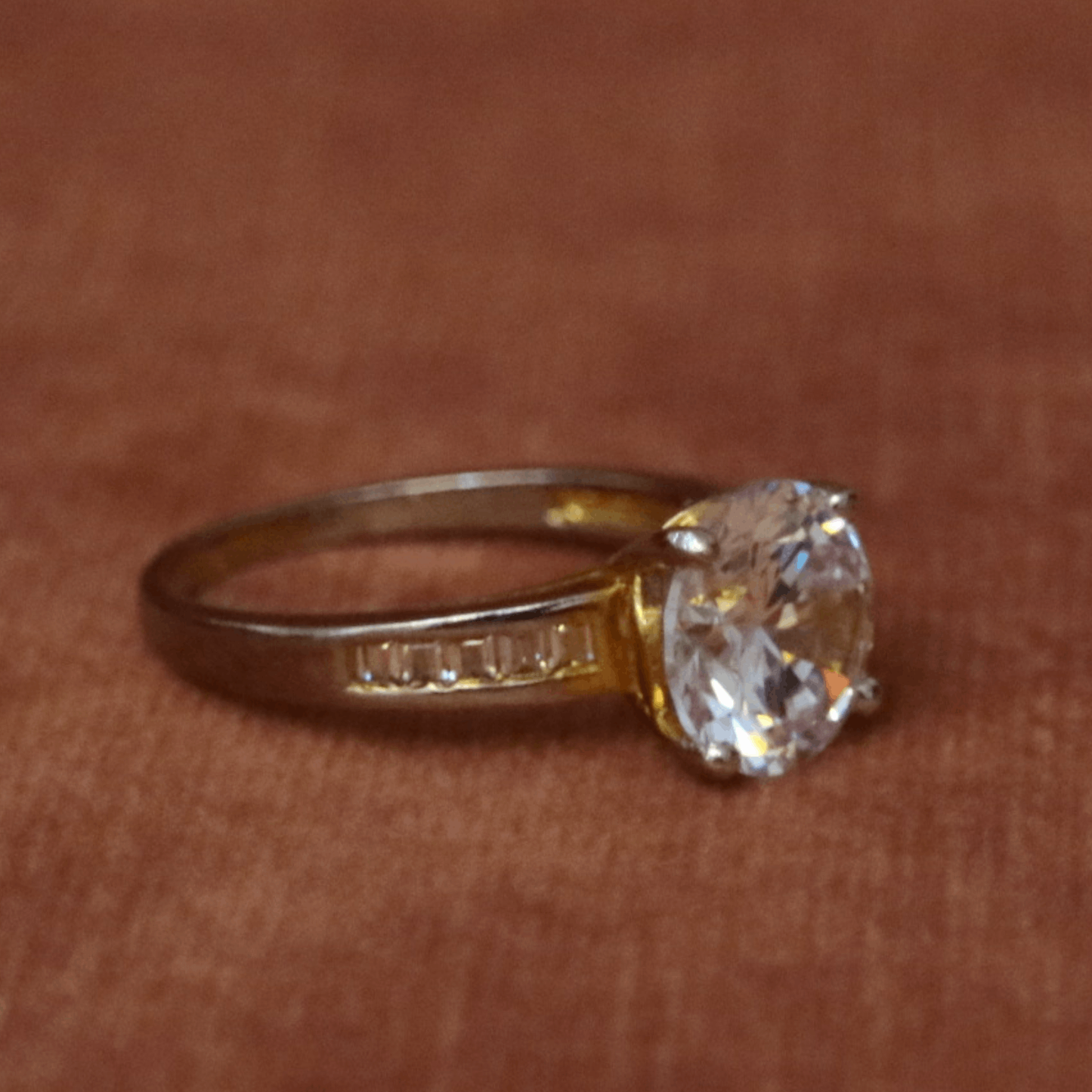 Taarika Mandal Zircon Bloom Ring