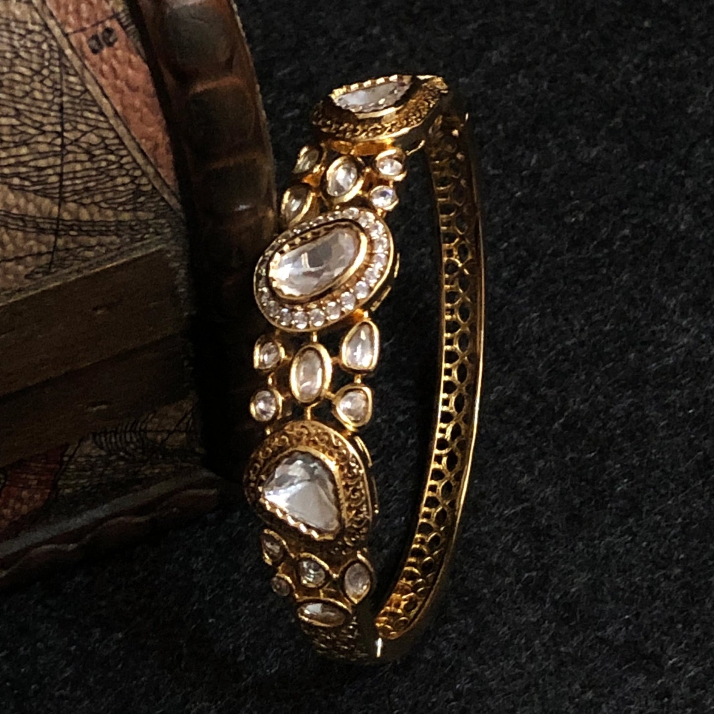 Heritage Polki Cluster Bracelet