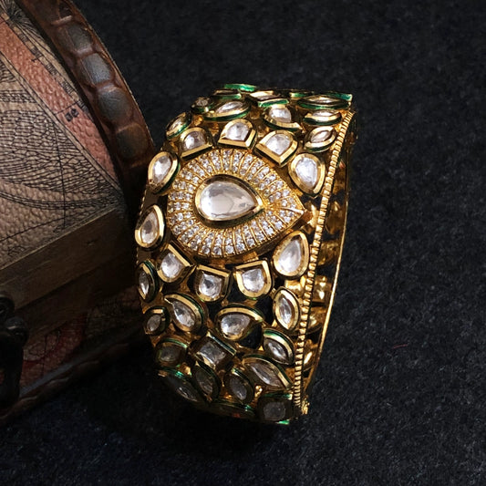 Royal Kundan Stone Jadau Bracelet