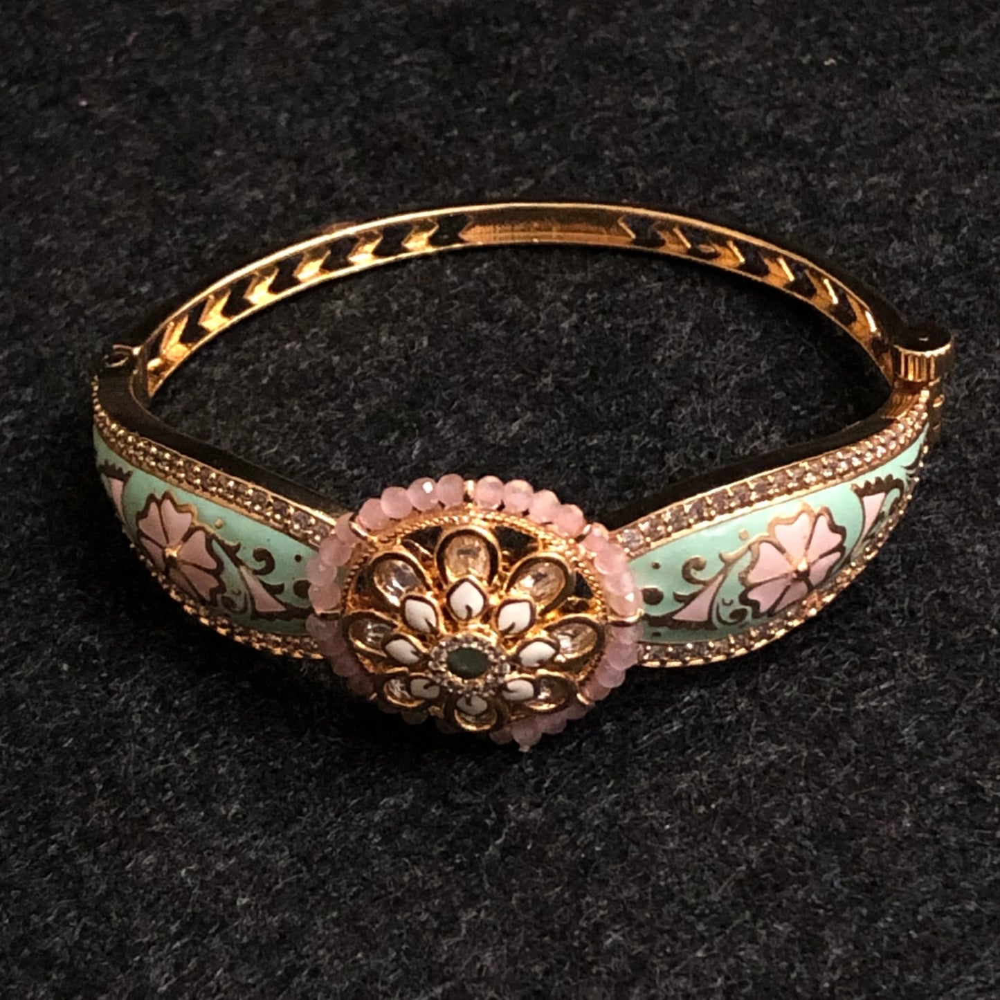 Mehraabi Phoolda Jadau Heritage Bracelet
