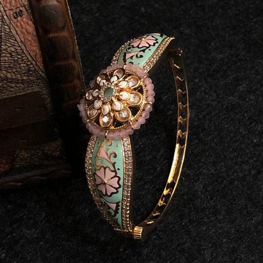 Mehraabi Phoolda Jadau Heritage Bracelet