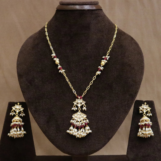 Gulzar Rooh Jadau Bridal Necklace Set