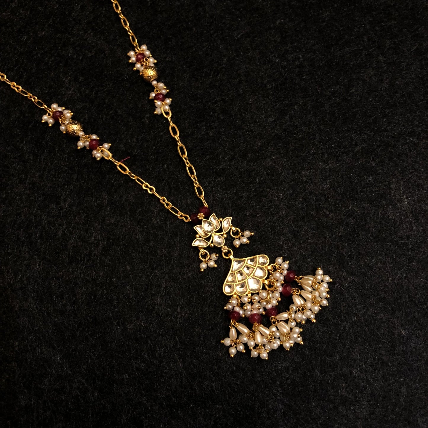 Gulzar Rooh Jadau Bridal Necklace Set