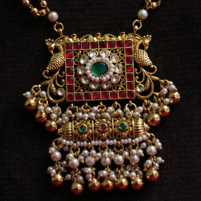 Tilism Antique Maharani Necklace Set