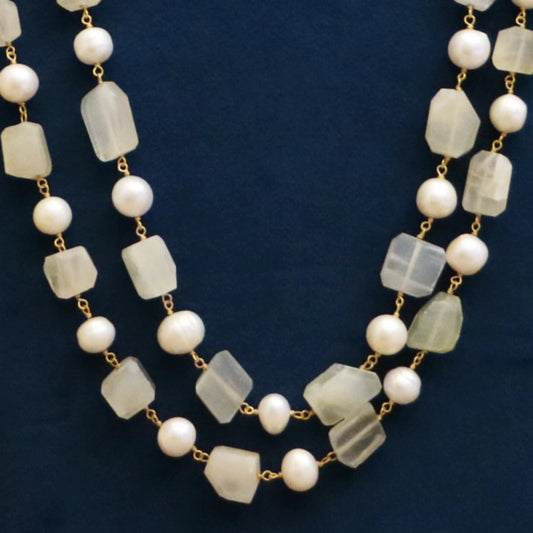 Moonlit Mirage Layered Necklace