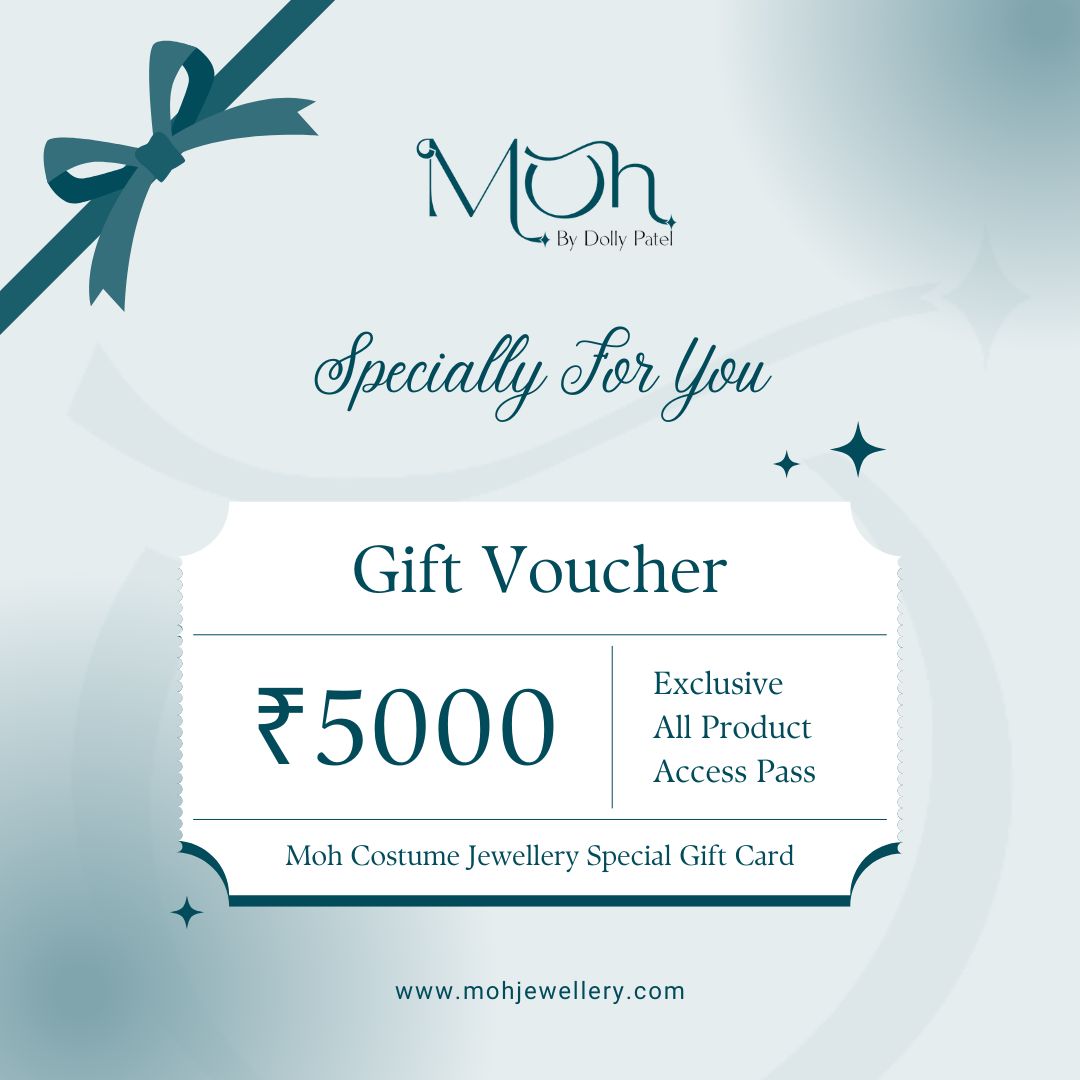 Moh Costume Jewellery Special Gift Card