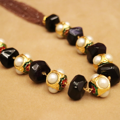 Royal Fusion Beaded Necklace Set