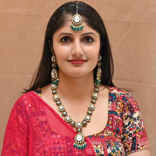 Imperial Jadau Heritage Necklace Set