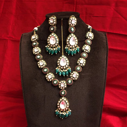 Imperial Jadau Heritage Necklace Set