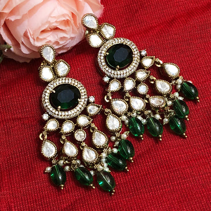 Royal Polki Bridal Necklace Set