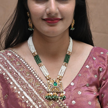 Royal Polki Bridal Necklace Set