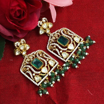 Royal Polki Bridal Necklace Set