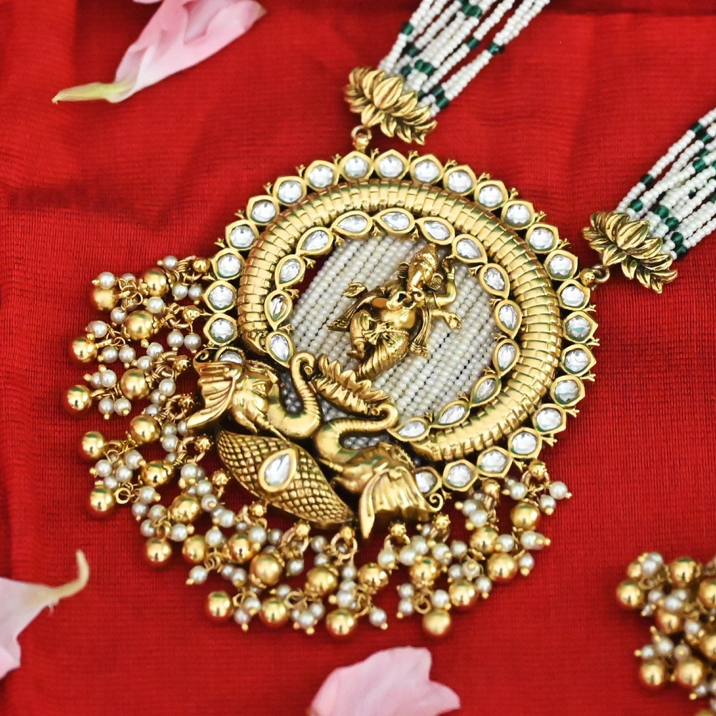 Divine Temple Heritage Necklace Set