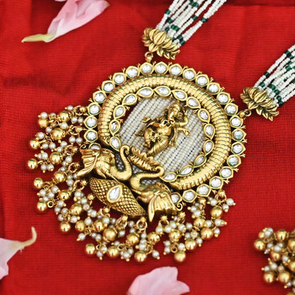 Divine Temple Heritage Necklace Set