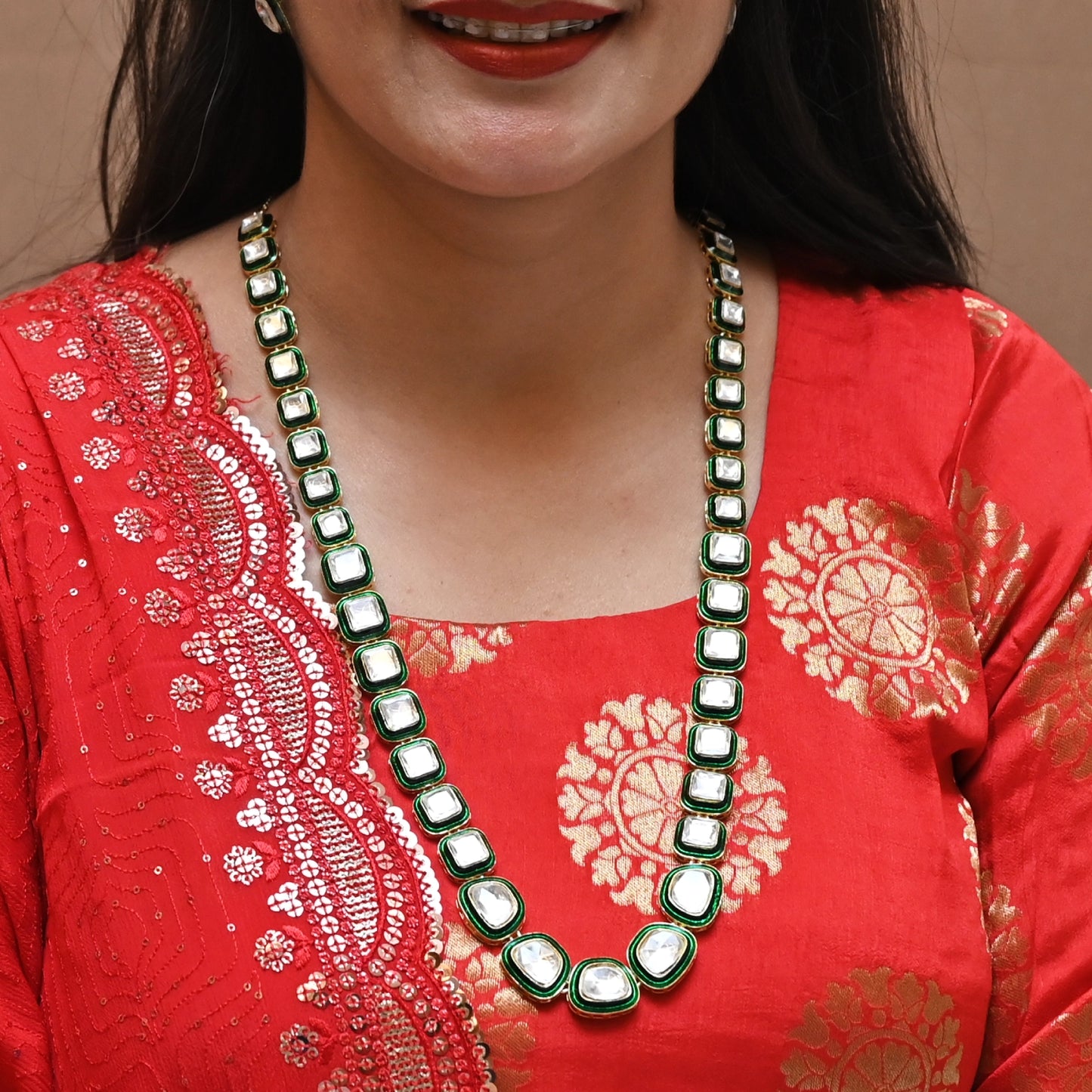 Regal Jadau Heritage Necklace Set
